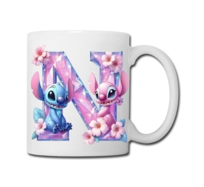 Mug Stitch Lettre N