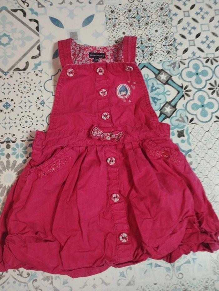 Robe fushia sergent major 2ans tbe - photo numéro 1