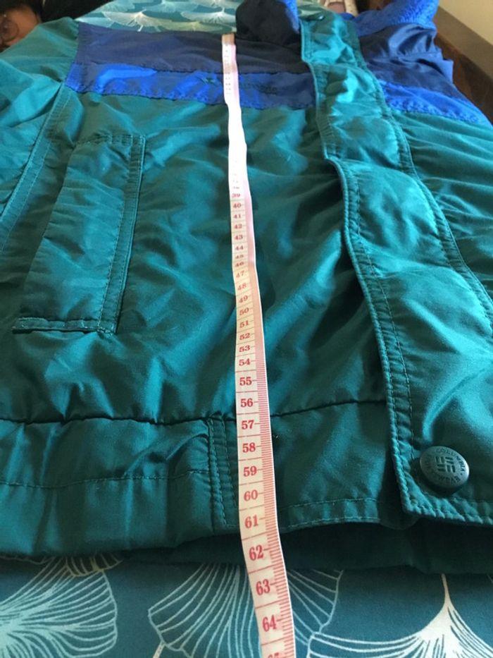 Blouson coupe-vent léger imperméable pour garçon Columbia vert foncé taille 14/16 ans 103 - photo numéro 11