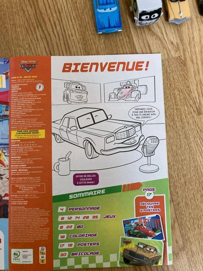 Lot cars livres magazines et voitures - photo numéro 8