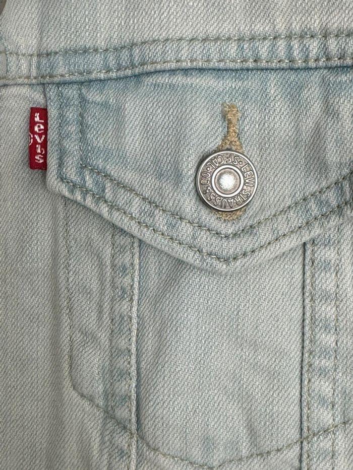 Veste en jean sans manches Levi's L - photo numéro 7