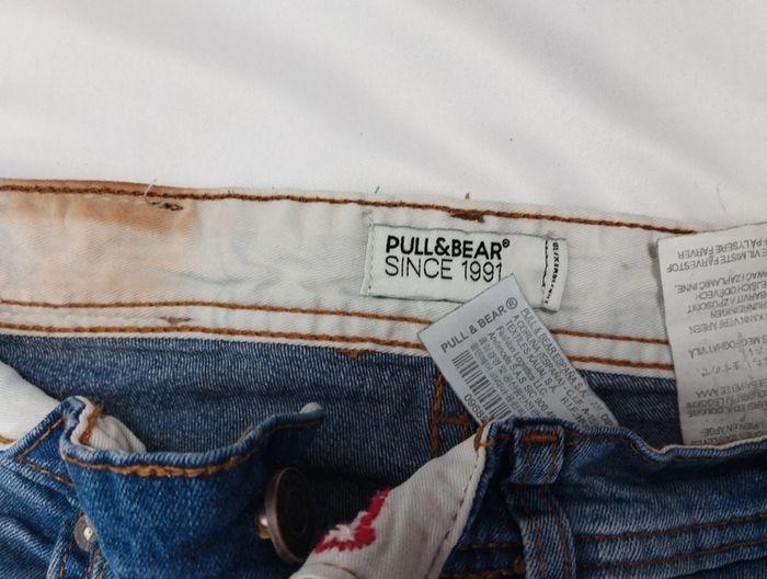 Jean Pull&Bear délavé troué - Taille 38/S - photo numéro 7