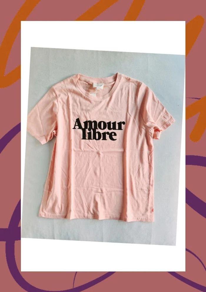 Sézane T-shirt Amour libre - photo numéro 1