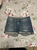 Short en jean