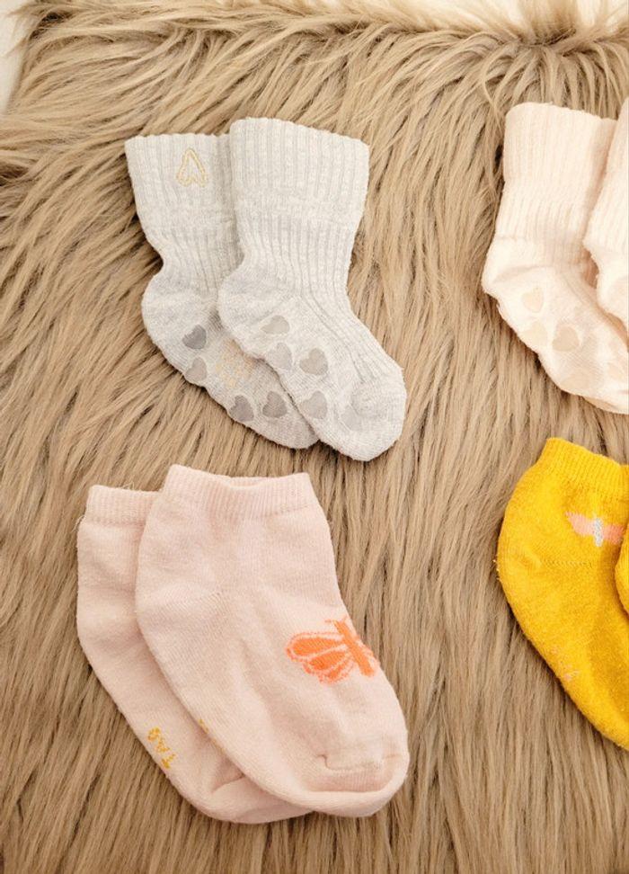 Lot de 6 chaussettes taille 21-23 - photo numéro 2