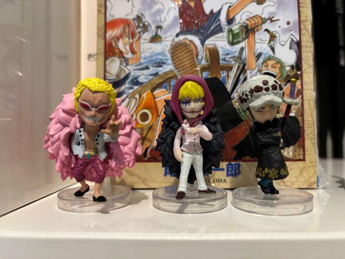 Lot One Piece Figurine x12 Onepi no mi Gashapon Bandai Japon - photo numéro 4