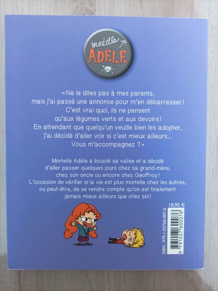 Livre mortelle Adèle - Parents à vendre - photo numéro 2