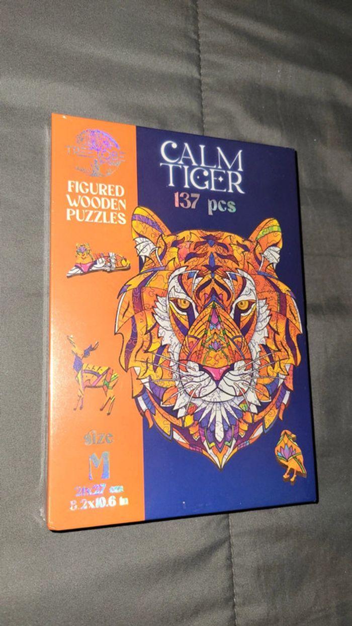 Puzzle Tigre en bois