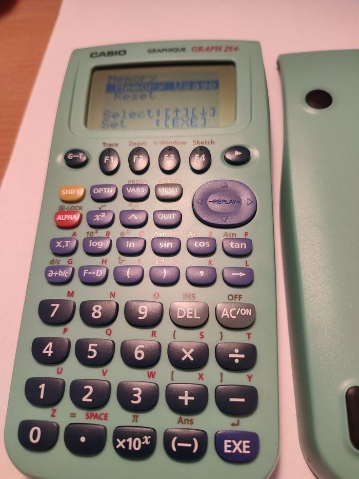 Casio graph 25 + calculatrice graphique - photo numéro 2