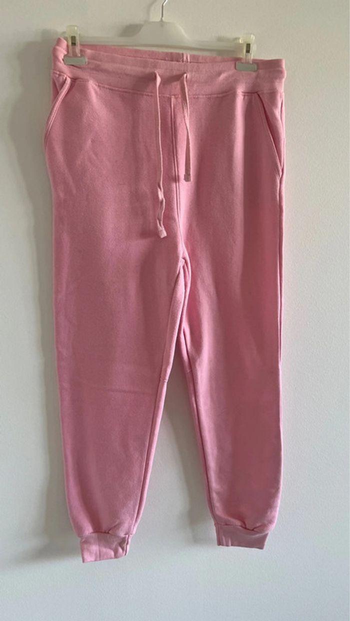 Pantalon type jogging rose - photo numéro 2