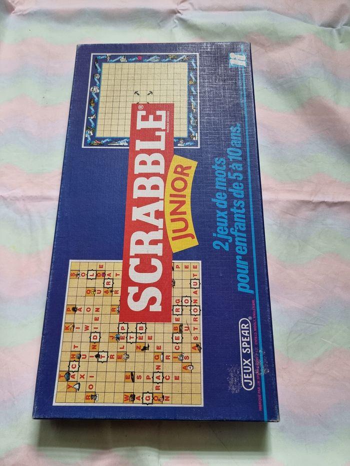 Jeu scrabble junior, jeux spear, de 1959 - photo numéro 1