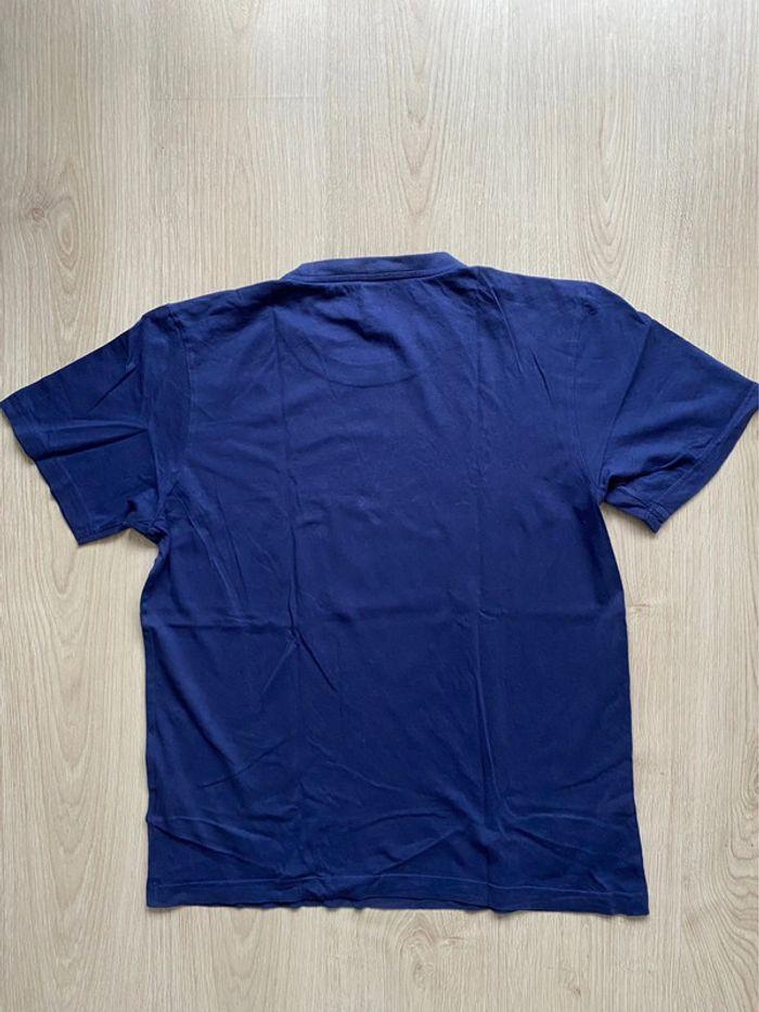 T-shirt bleu marine Adidas OL - photo numéro 4