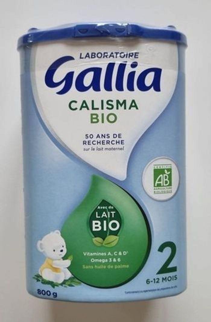 2 Laits Gallia Calisma bio 2 - photo numéro 7