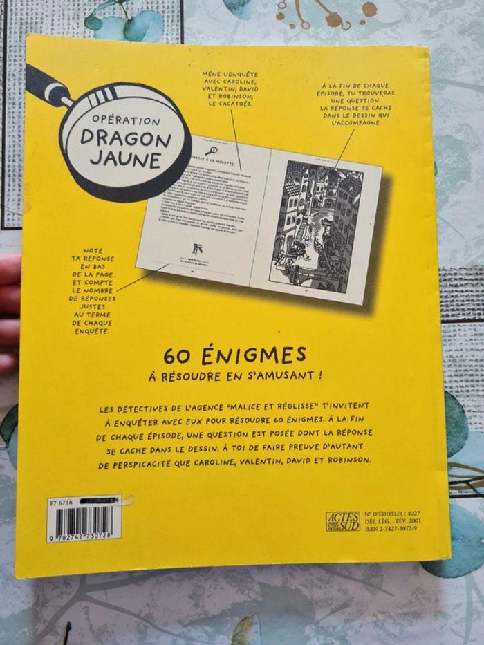 📔 Livre Opération Dragon jaune - photo numéro 3