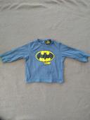 T-shirt manches longues bleu T9M Batman