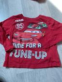 T shirt cars 3 ans