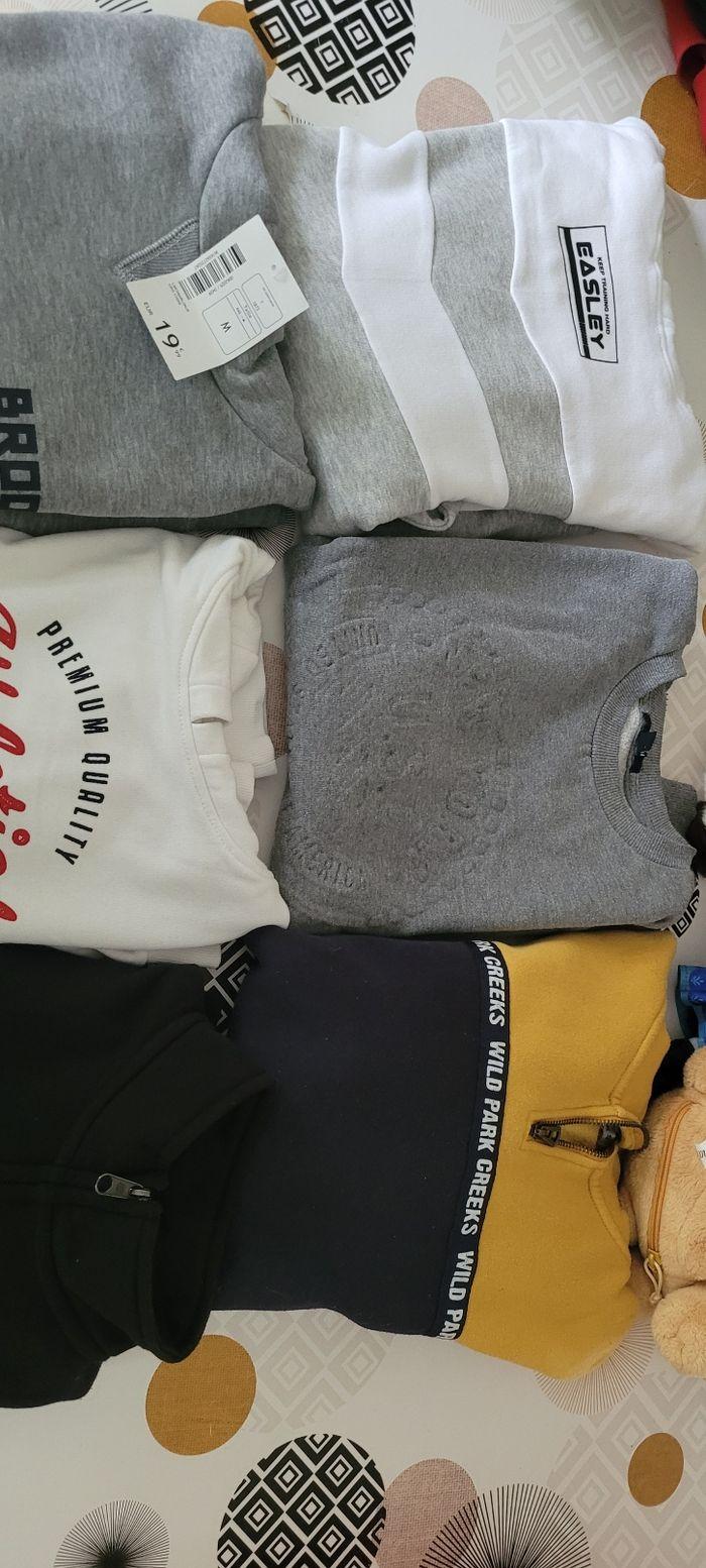 Lot 5 sweats + 1 sweat - photo numéro 1