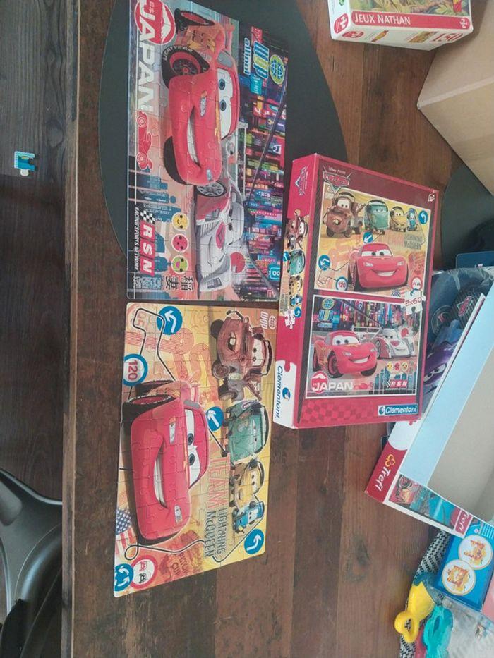 2 puzzles Cars - photo numéro 1