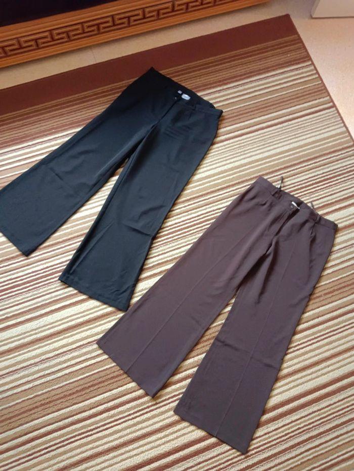 Lot pantalon jambe large - photo numéro 1