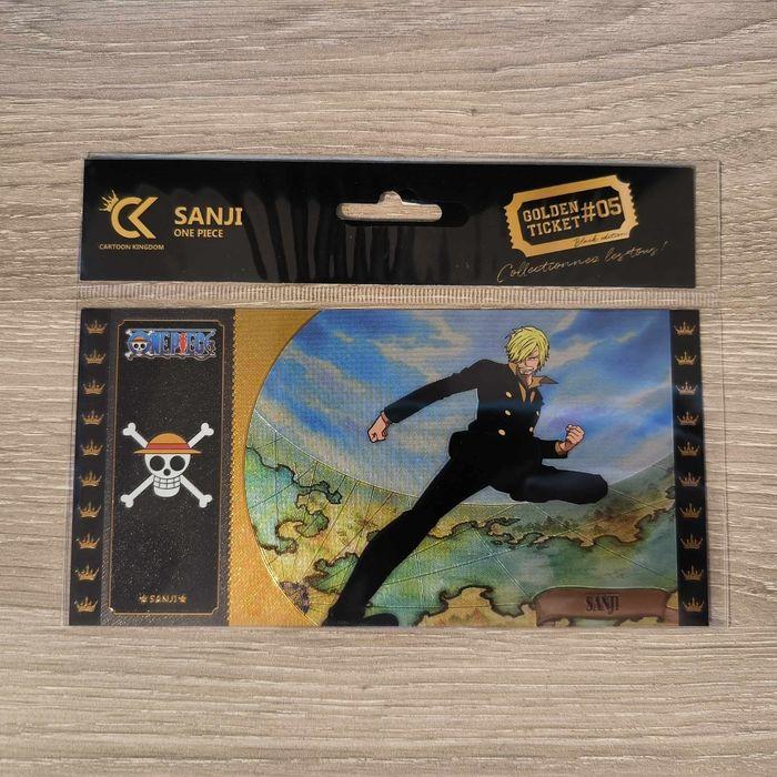 Golden / Black Ticket - Sanji - One Piece - édition limité - N°510/2000 ! - photo numéro 1