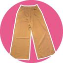 Pantalon fluide beige Kiabi