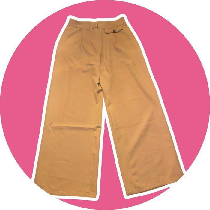 Pantalon fluide beige Kiabi - photo numéro 1