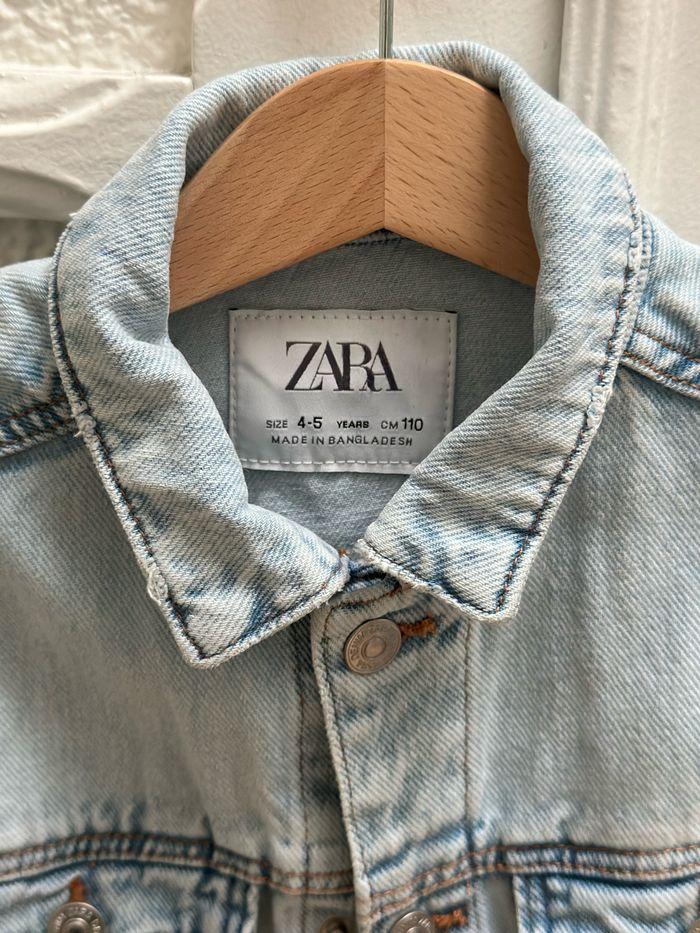 Veste en jean Zara kids - photo numéro 2