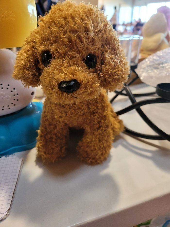 Peluche chiot - photo numéro 1