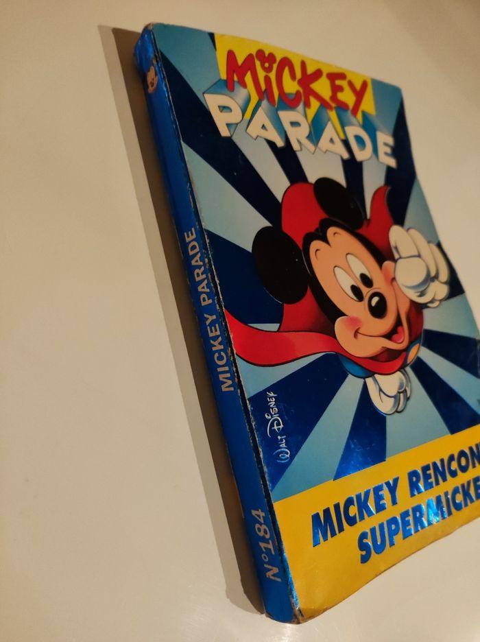 Livre bd Mickey parade 184  supermickey  - 1995 - photo numéro 2