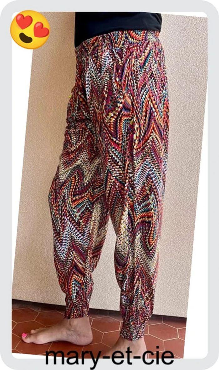 Pantalon fluide, taille unique - photo numéro 2