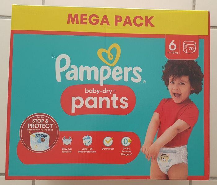 Couches pampers baby-dry pants T6