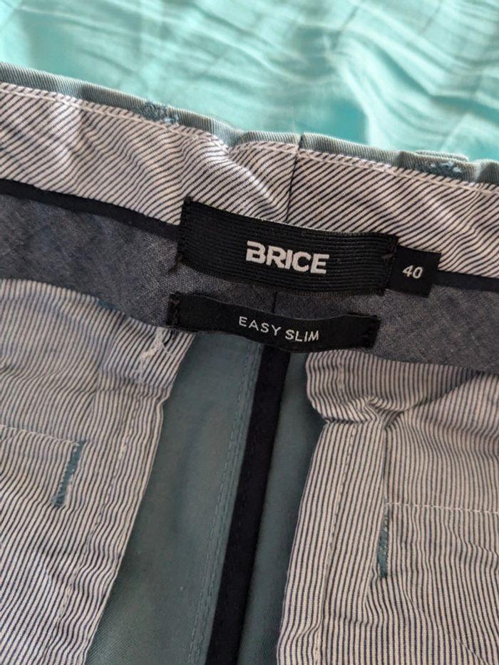 Pantalon Chino bleu gris Brice - photo numéro 4