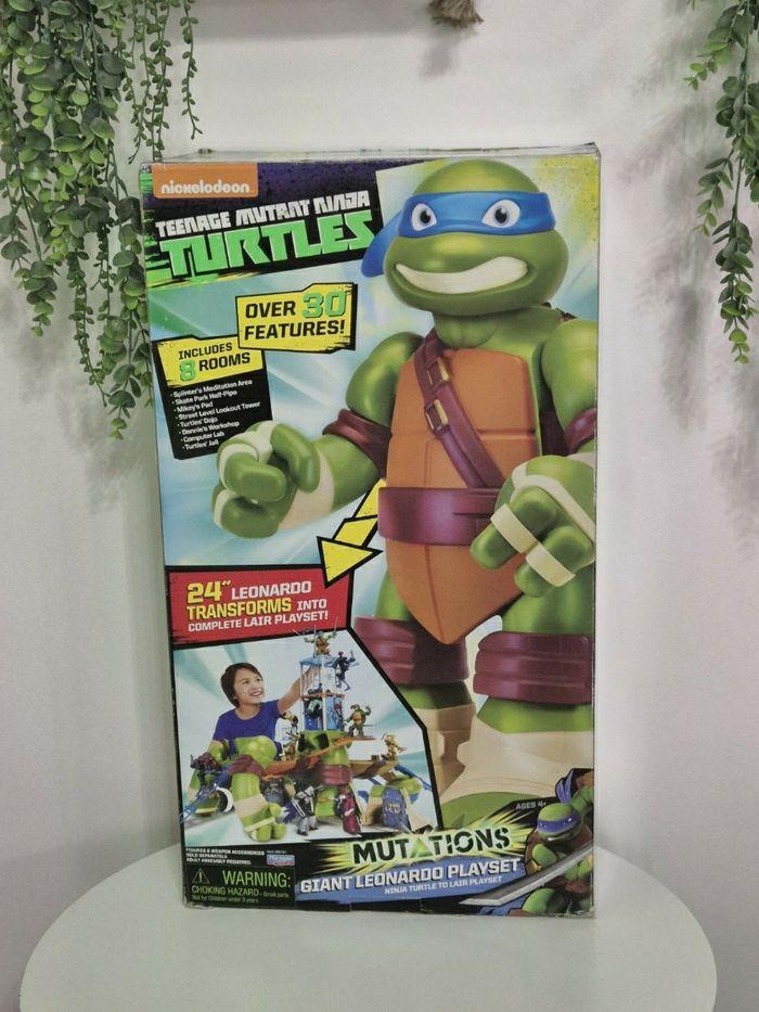 Tortue Nina playset mutation Leonardo géant mega air  de jeu - photo numéro 1