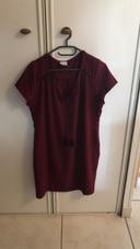 Robe bordeaux NAF NAF