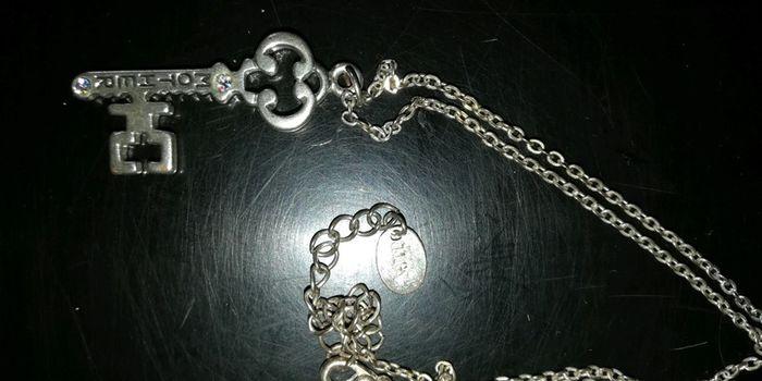 Collier argenté clef Mother - photo numéro 2