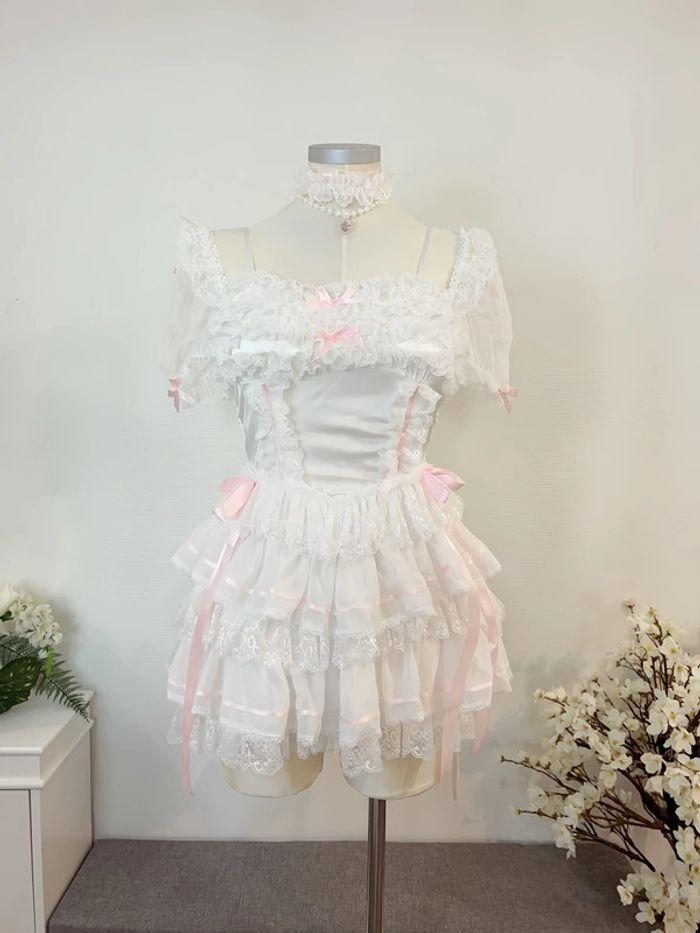 Robe style Princesse Cute Kawaii Lolita Barbie Cosplay - photo numéro 5