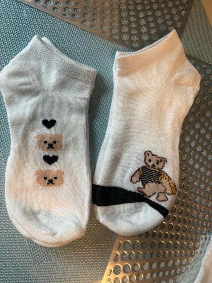 lot de paires de chaussettes thème oursons