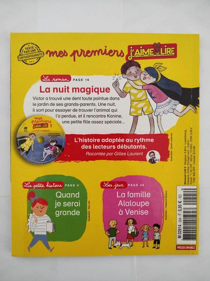 Livre " mes premiers J'aime Lire" +cd - photo numéro 2