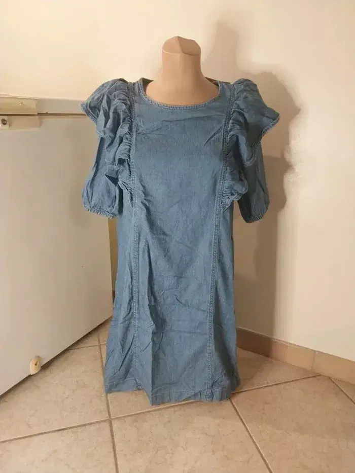 Robe en jean camaïeu taille 42 neuf - photo numéro 1