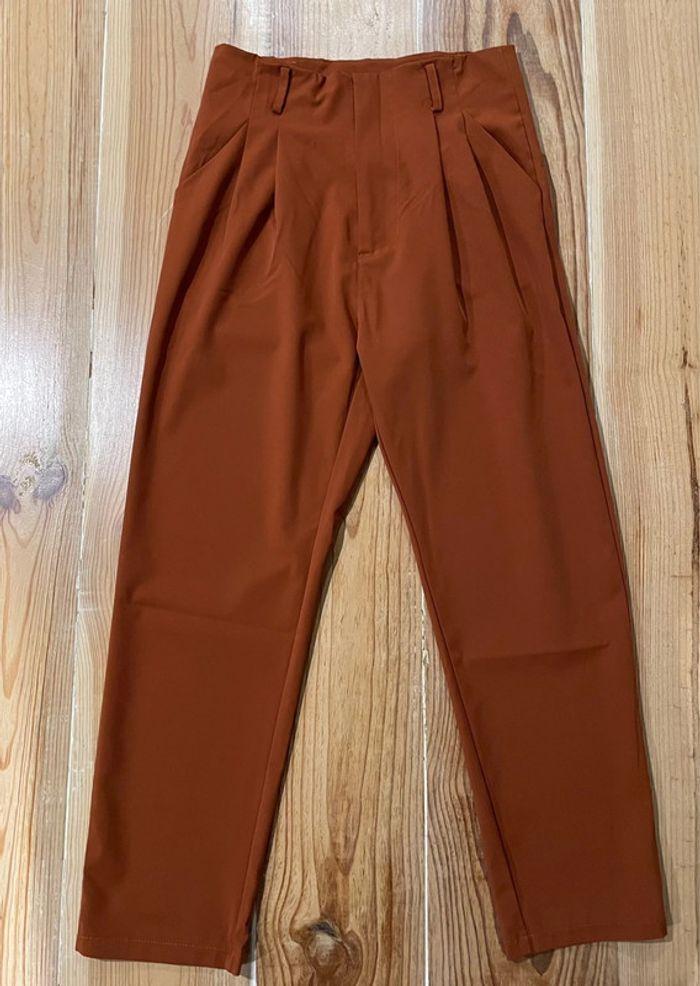 Pantalon marron Shein taille S - photo numéro 2