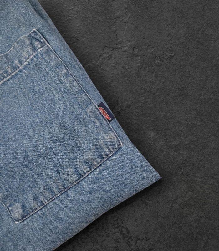 Chemise Jeans Dickies Taille XL Logo Brodé Denim - photo numéro 7