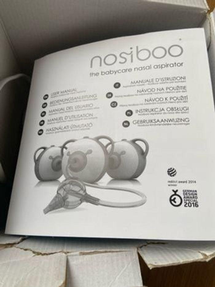 Aspirateur nasal Nosiboo pro bleu + pochon accessoires neuf - photo numéro 5