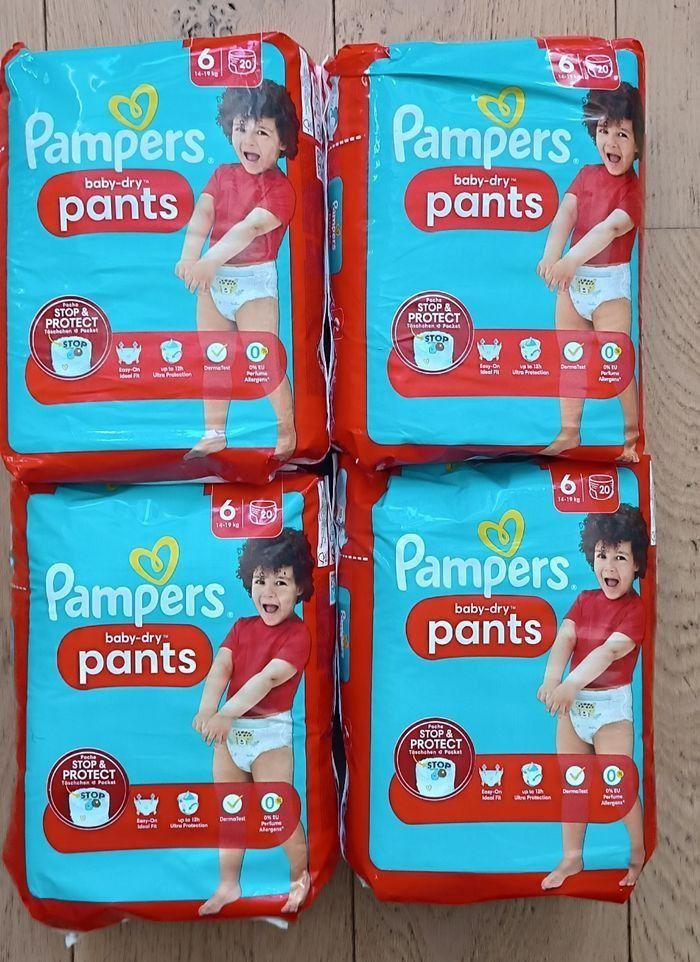 Couches pampers pants taille 6