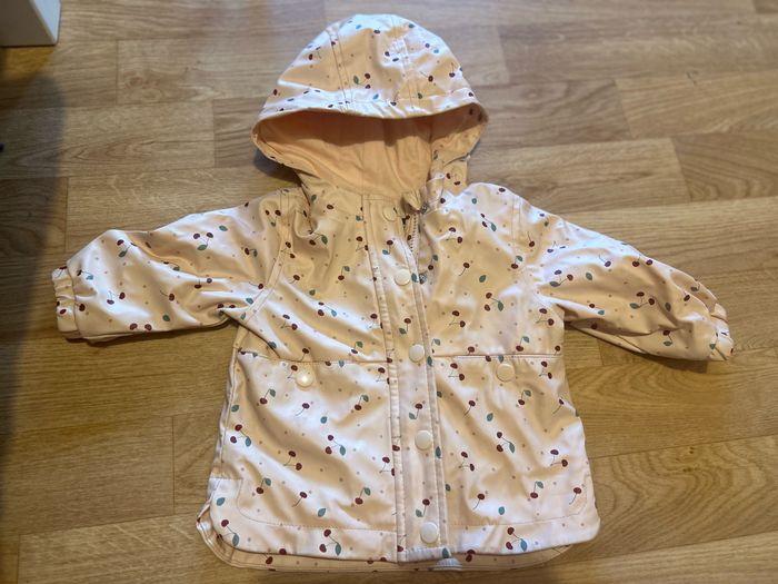 Veste de pluie rose