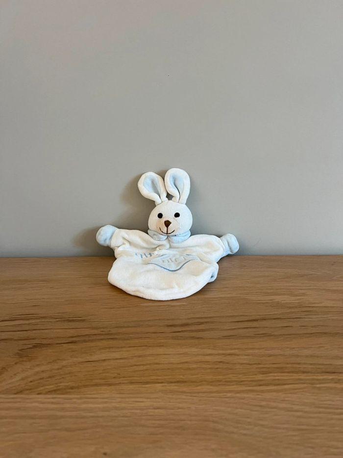 Doudou marionnette lapin - photo numéro 1