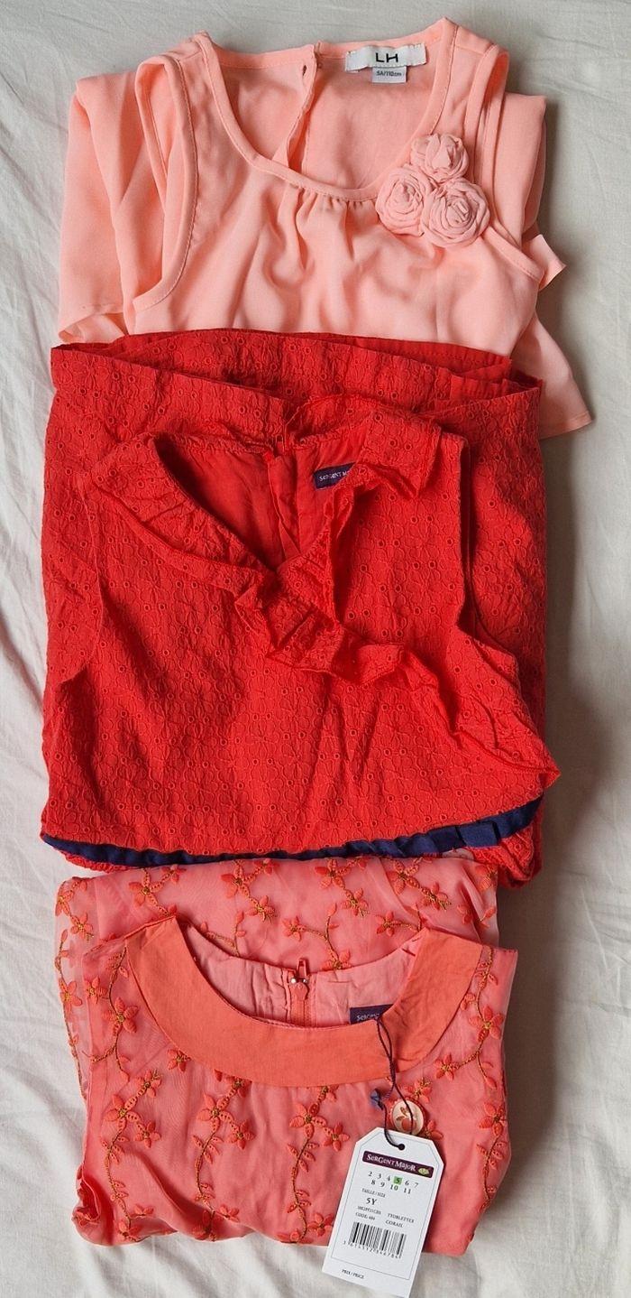 Lot de 3 robes d été taille 5 ans - photo numéro 1