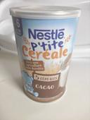 Nestlé p'tite céréales cacao