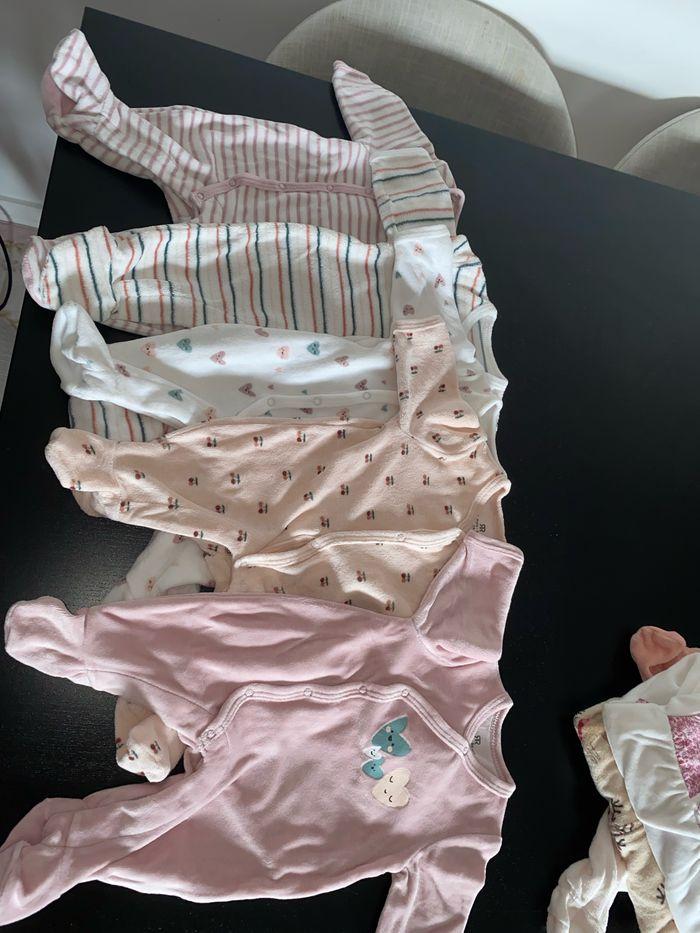 Lot de 5 pijamas bébé fille - photo numéro 2