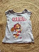 T shirt manche courte paw patrol 5 ans