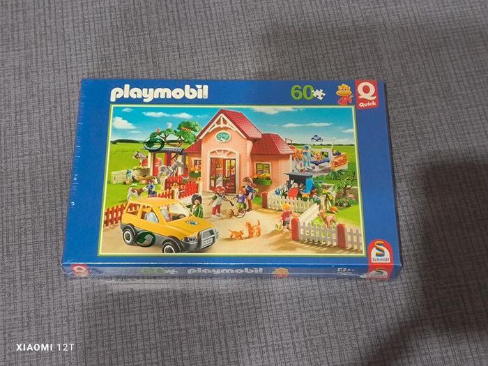 Playmobil 2015 Quick puzzle 60 pièce Clinique vétérinaire - photo numéro 1